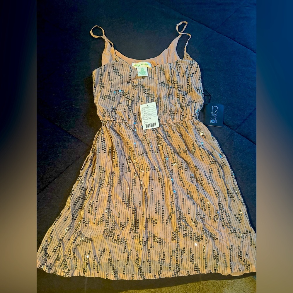 Staring at stars nude dress